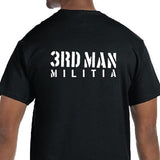 The Gary & Dino Show 3rd Man Militia T-Shirt